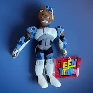 Cartoon Network DC Teen Titans Cyborg Plush ( Toy Factory ) 2005